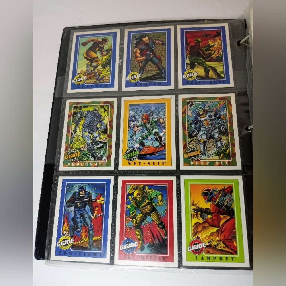G.I.Joe A Real American Hero Set Of Cards
